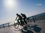 fietsen aan zee