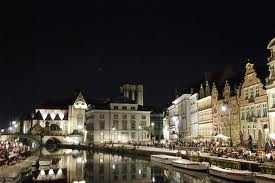 gent sfeervol verlicht