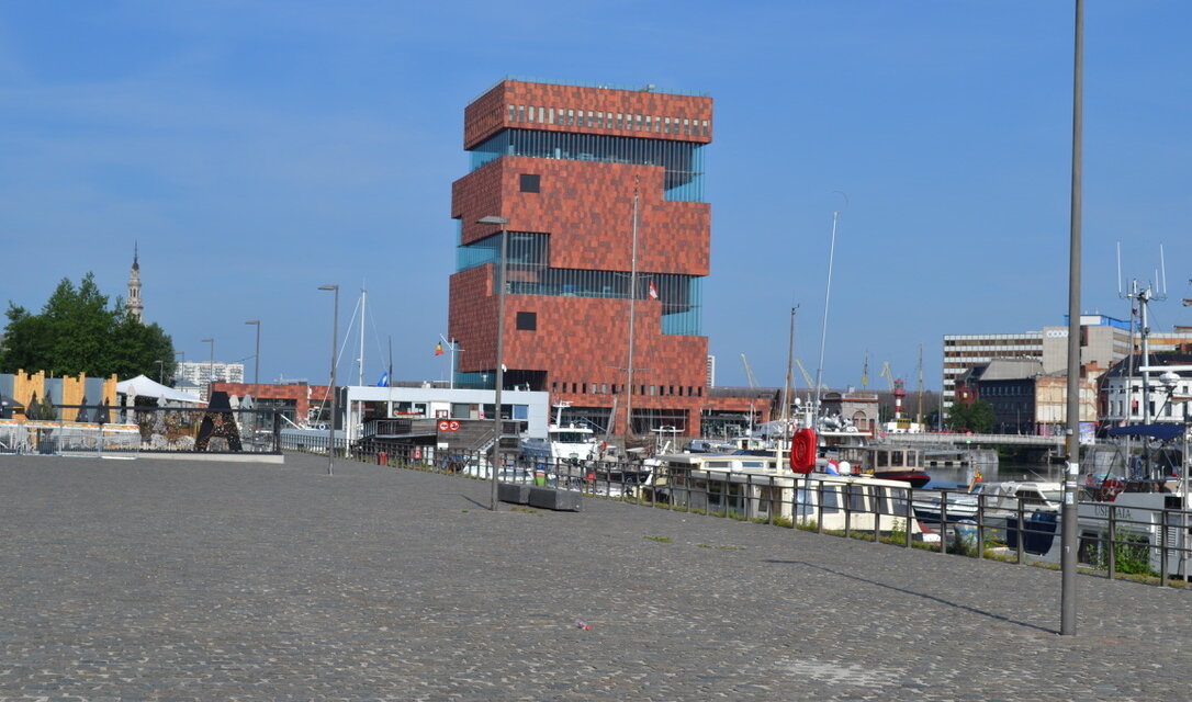 Een rondje oude haven van Antwerpen.