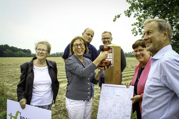 Start aanleg voor nieuw wandelnetwerk Brabantse Kouters.