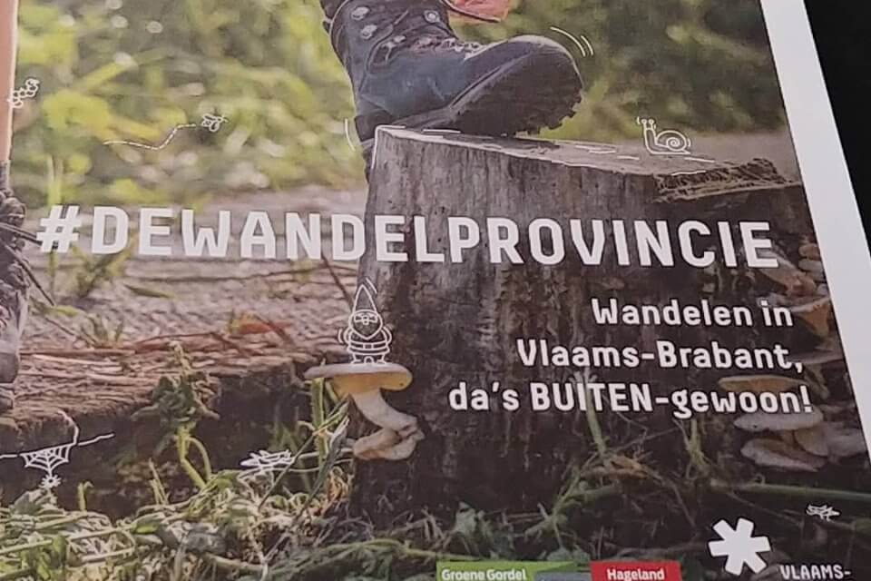 Nieuw wandelboek voor de provincie Vlaams-Brabant.