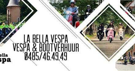 La Bella Vespa: Vespa- en bootverhuur in Gent.