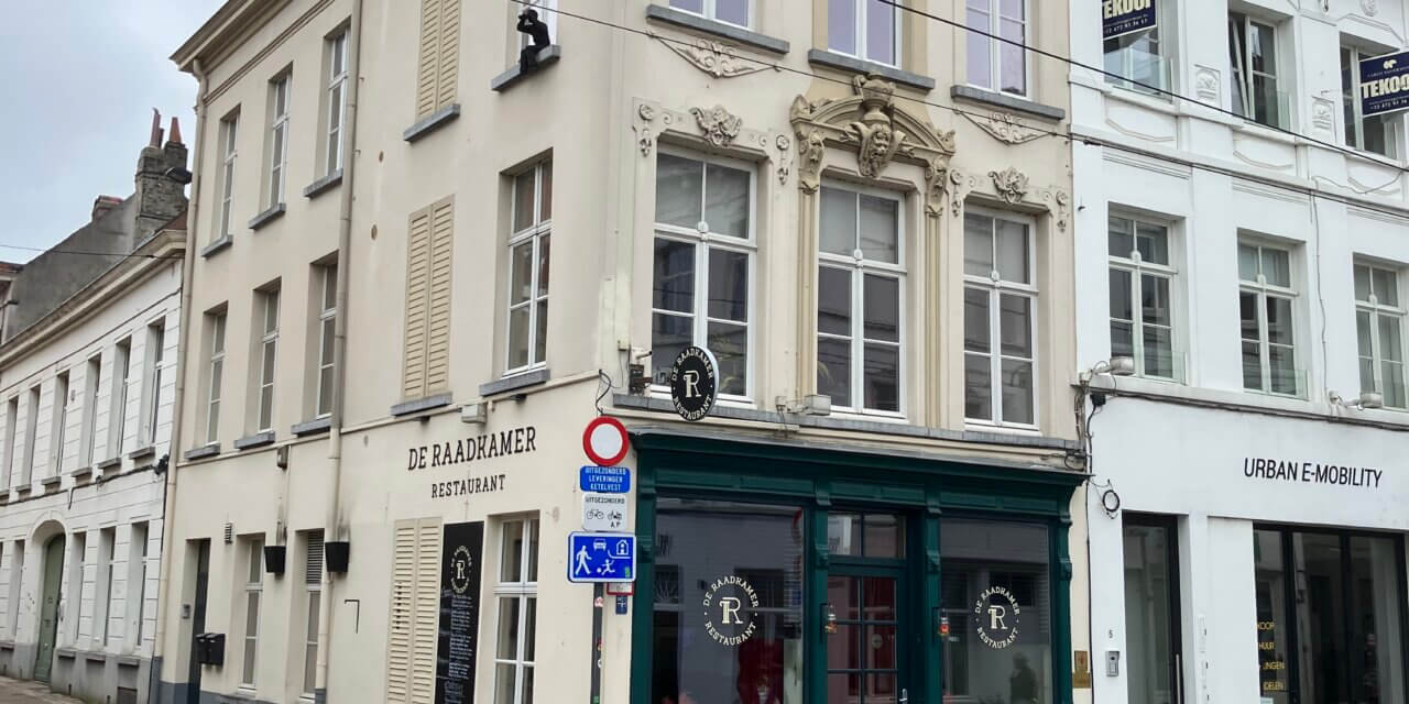 De Raadkamer, een gezellig kamerrestaurant in het hart van Gent.
