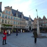 Het Veerleplein in Gent, waar de dienst toerisme O-Vlaanderen zich bevindt